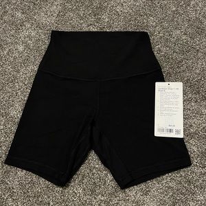 lululemon align short 6” size 4, black